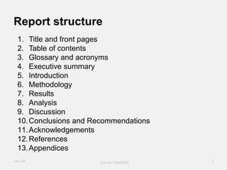 Structuring Your Report:⁤ Essential Elements and Best Practices