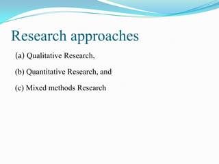 Exploring Diverse Research Report Approaches