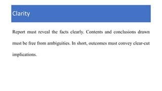 Strategies for Ensuring Clarity and Engagement in Research Reports
