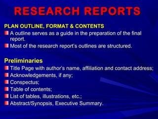 Navigating Common Pitfalls in Research Report Preparation