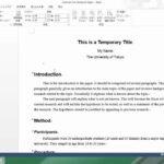 research paper layout