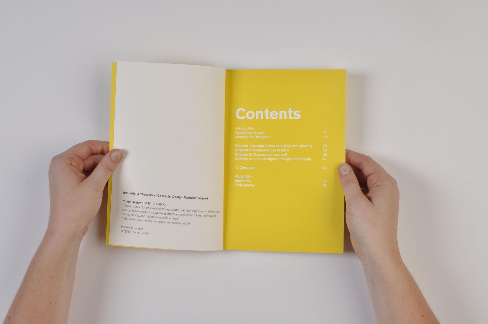 research report design