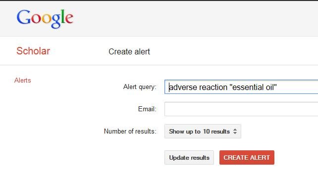 Staying Current: Leveraging Google Scholar Alerts for Ongoing Research Updates