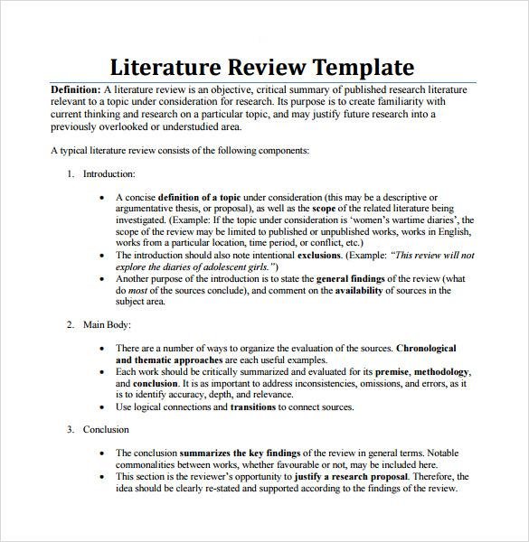 - research paper literature review example 3 Key Components of an Effective Literature Review