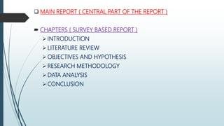 Understanding the⁤ Structure of a ⁤Research Report