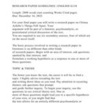 how long should a research report be