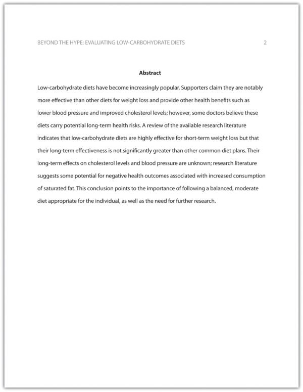 Research Report Examples For Students